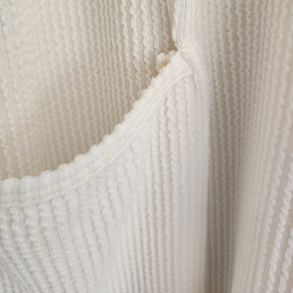 Simply Southern Knit Jumpsuit Size M Ivory - Picture 2 of 4